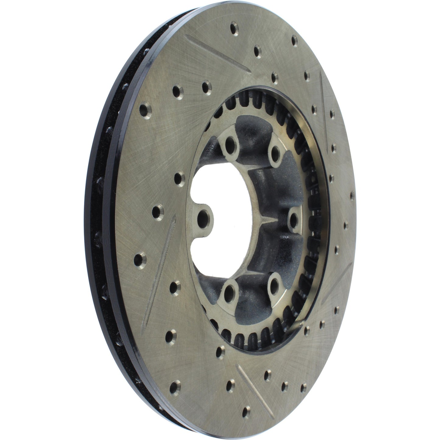 StopTech Slotted & Drilled Sport Brake Rotor 127.46025R