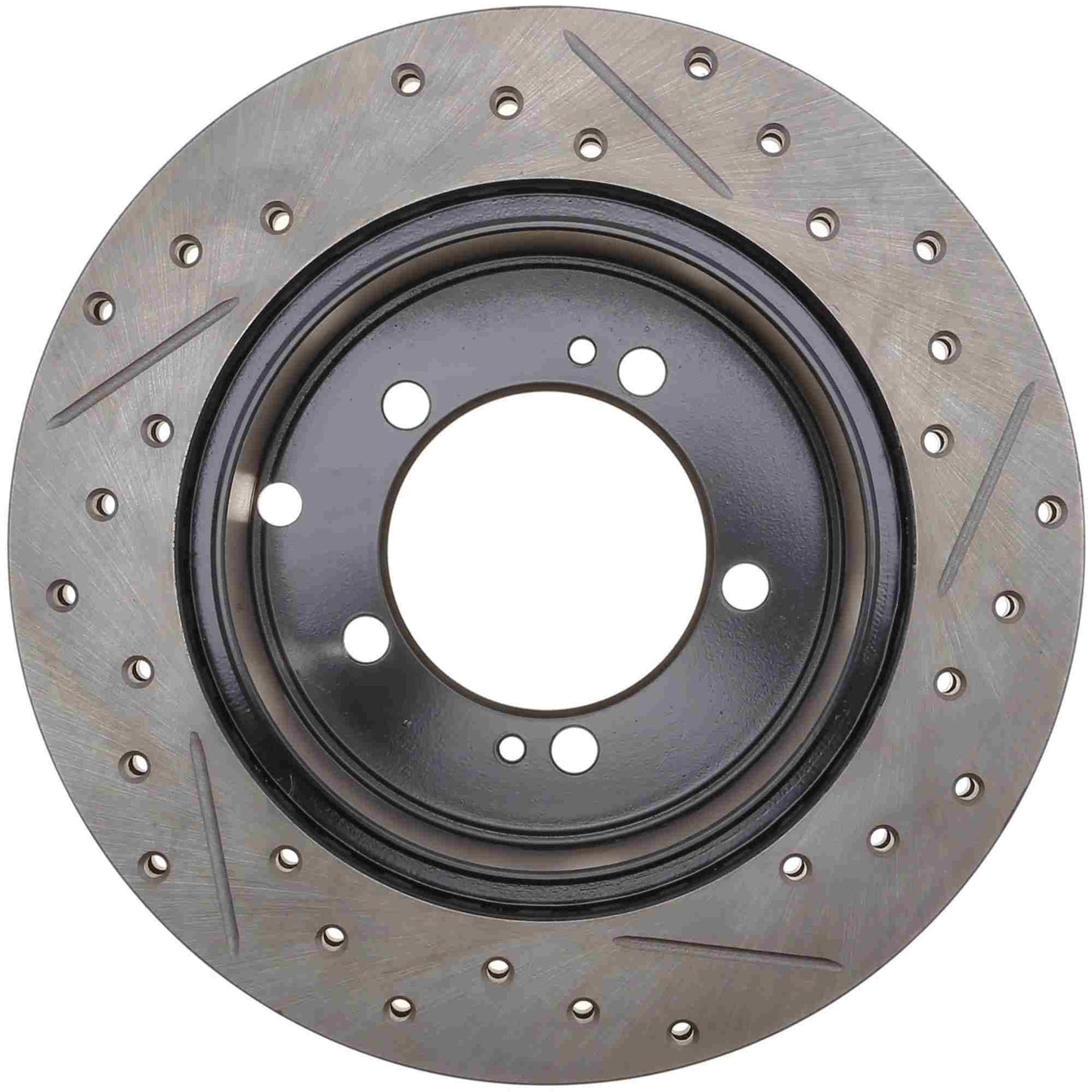 StopTech 91-93 Dodge Stealth/Mitsubishi 3000GT Slotted & Drilled Sport Brake Rotor - Rear Right 127.46034R
