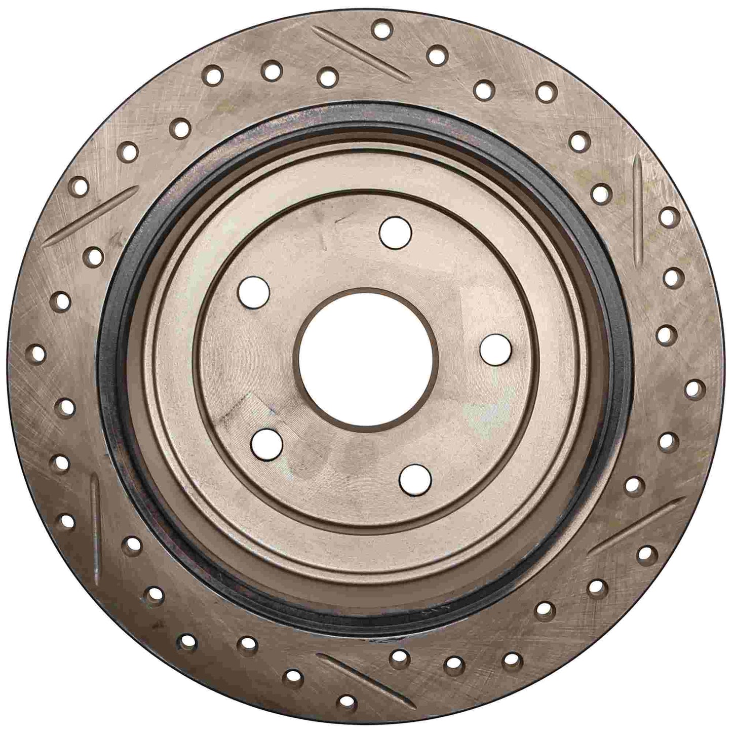 StopTech Slotted & Drilled Sport Brake Rotor 127.47015R