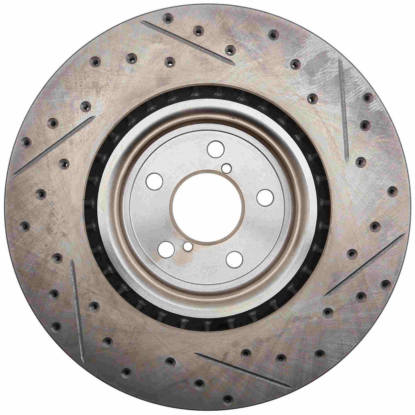 StopTech Slotted & Drilled Sport Brake Rotor 127.47019R