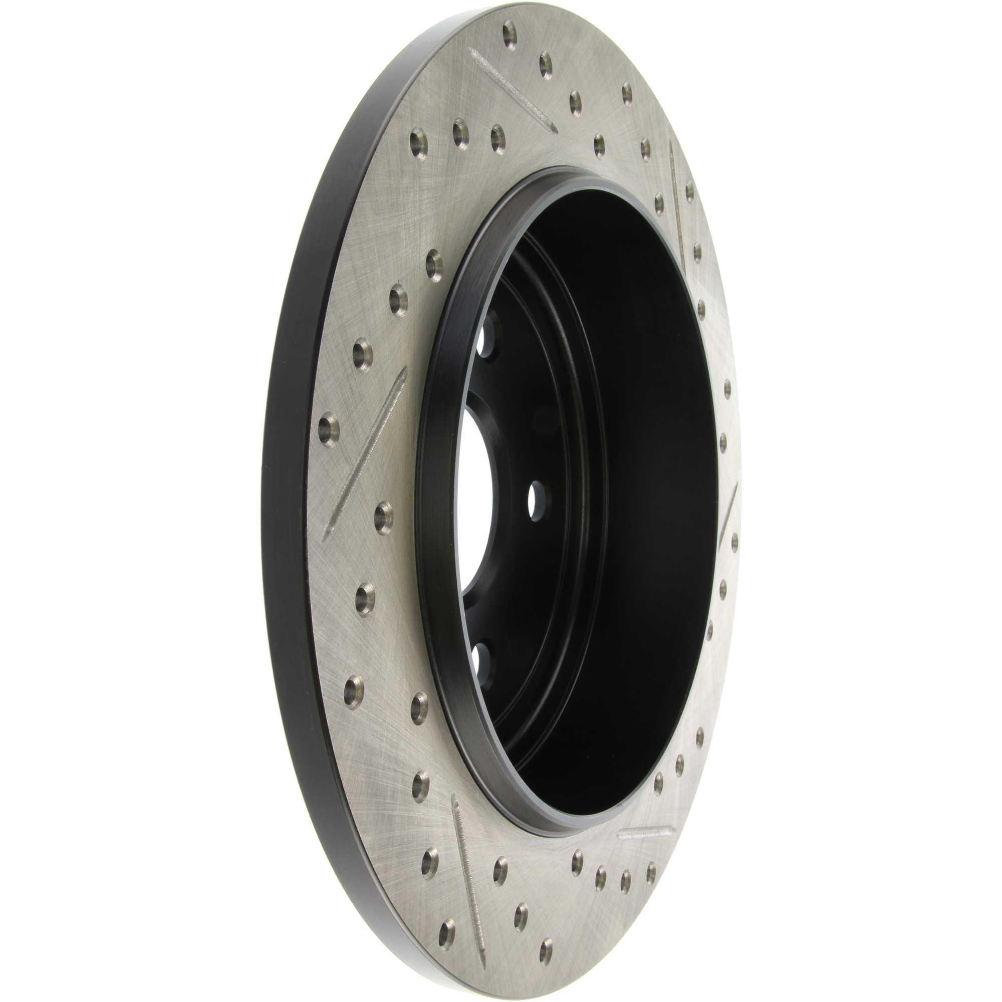 StopTech Sport Cryo Drilled/Slotted Brake Rotor; Rear Right