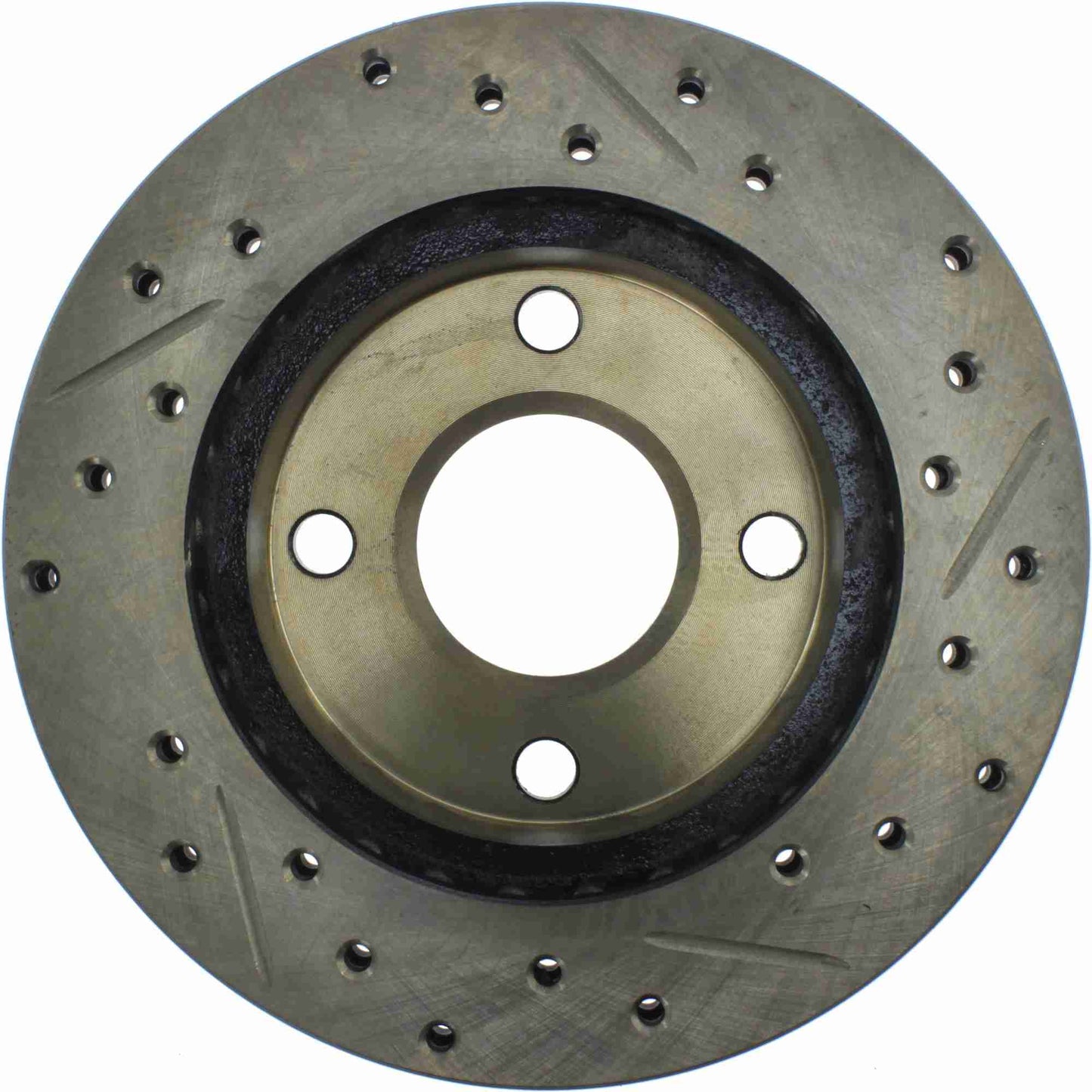StopTech Slotted & Drilled Sport Brake Rotor 127.61001R