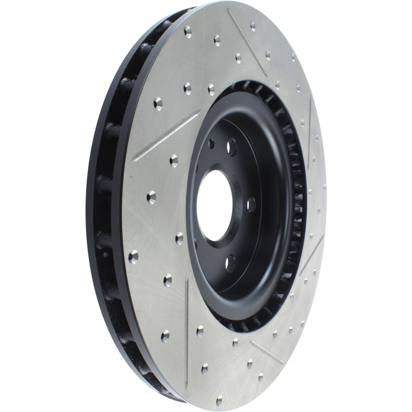 StopTech Slotted & Drilled Sport Brake Rotor 127.62124R