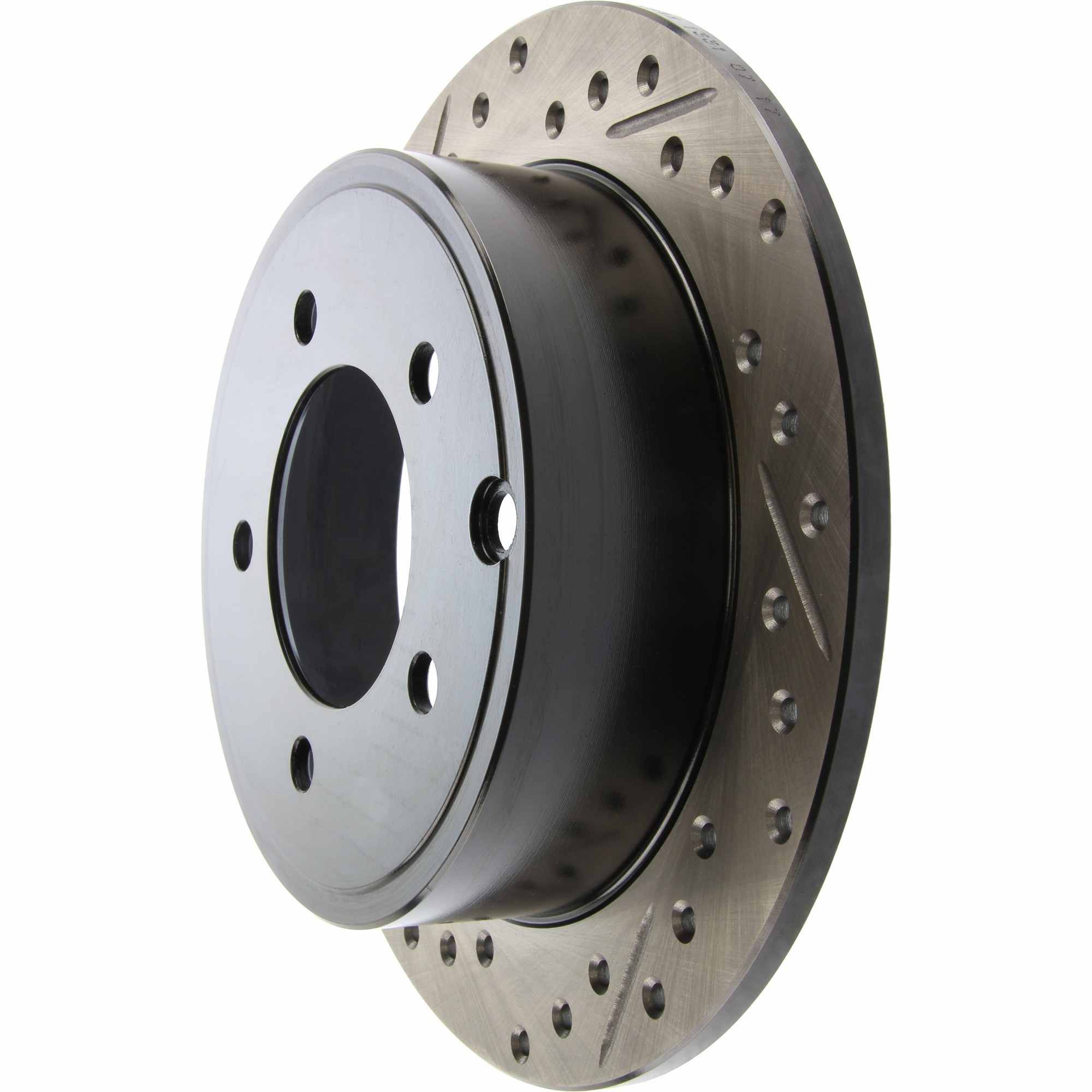 StopTech Sport Drilled/Slotted Brake Rotor; Rear Right