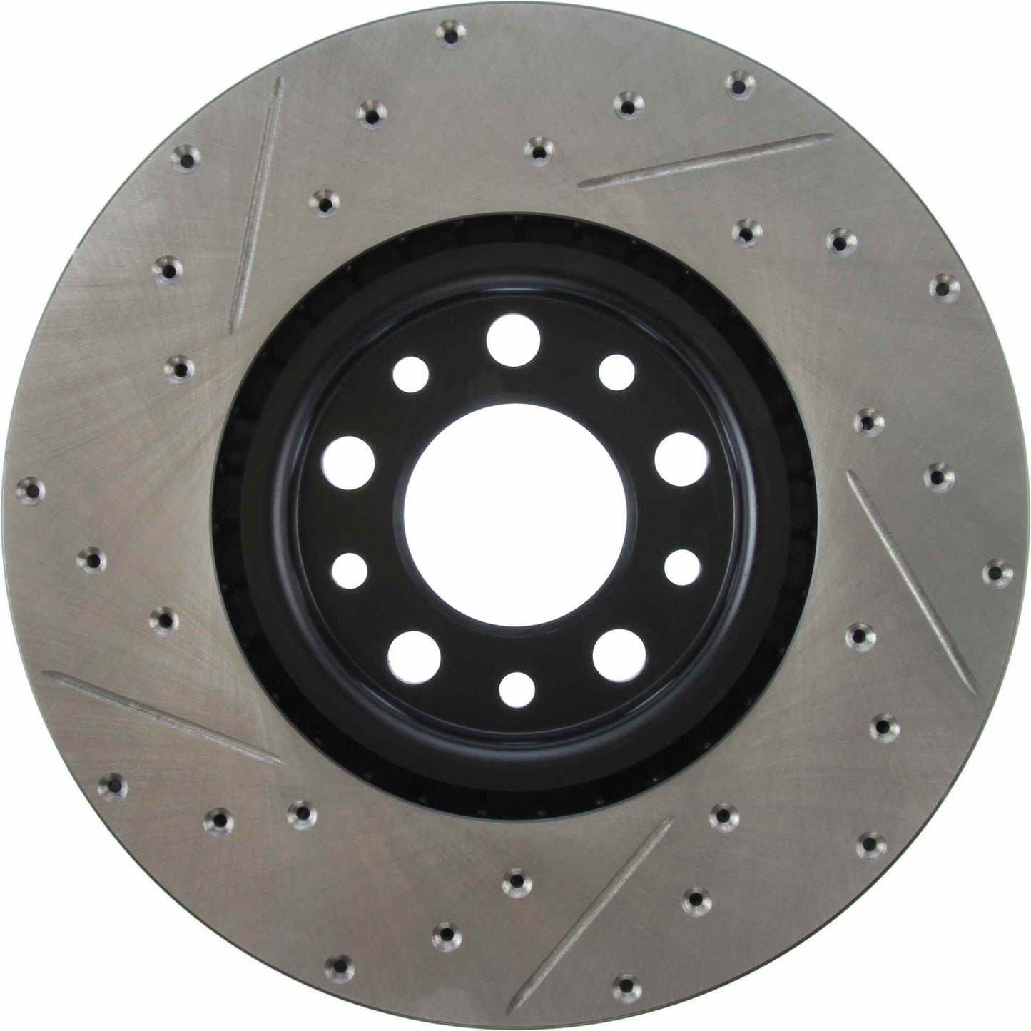 StopTech 13+ Dodge Dart Performance Slotted & Drilled Front Left Rotor 127.63080L