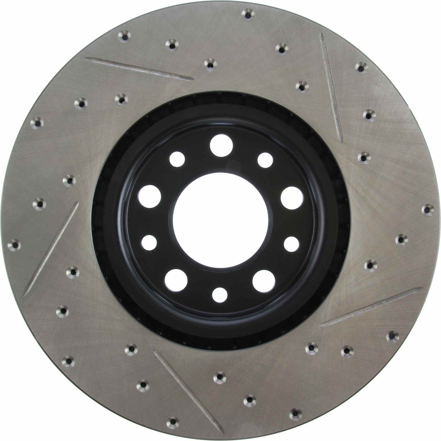 StopTech 13+ Dodge Dart Performance Slotted & Drilled Front Right Rotor 127.63080R