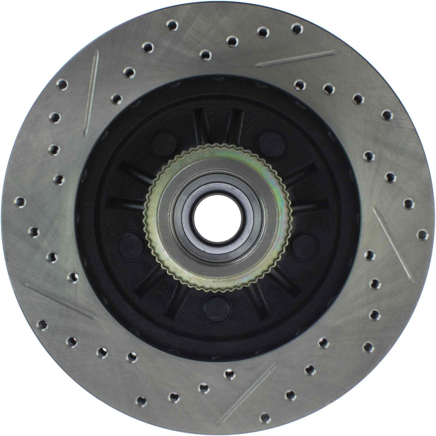 StopTech Slotted & Drilled Sport Brake Cryo Rotor 99-03 Ford Lightning 127.65081CL
