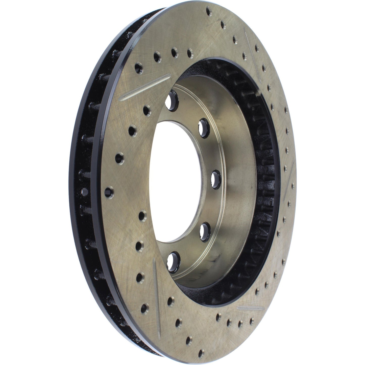 StopTech Slotted & Drilled Sport Brake Rotor 127.67024R