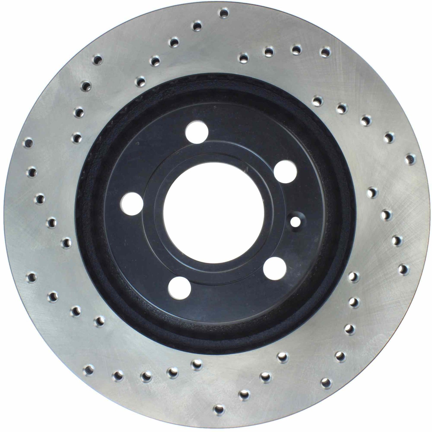 StopTech 04-09 Audi S4 Rear Right Drilled Rotor 128.33088R