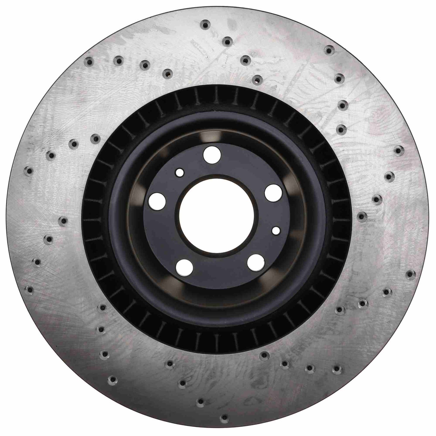 StopTech Sport Cryo Cross Drilled Brake Rotor; Rear Left