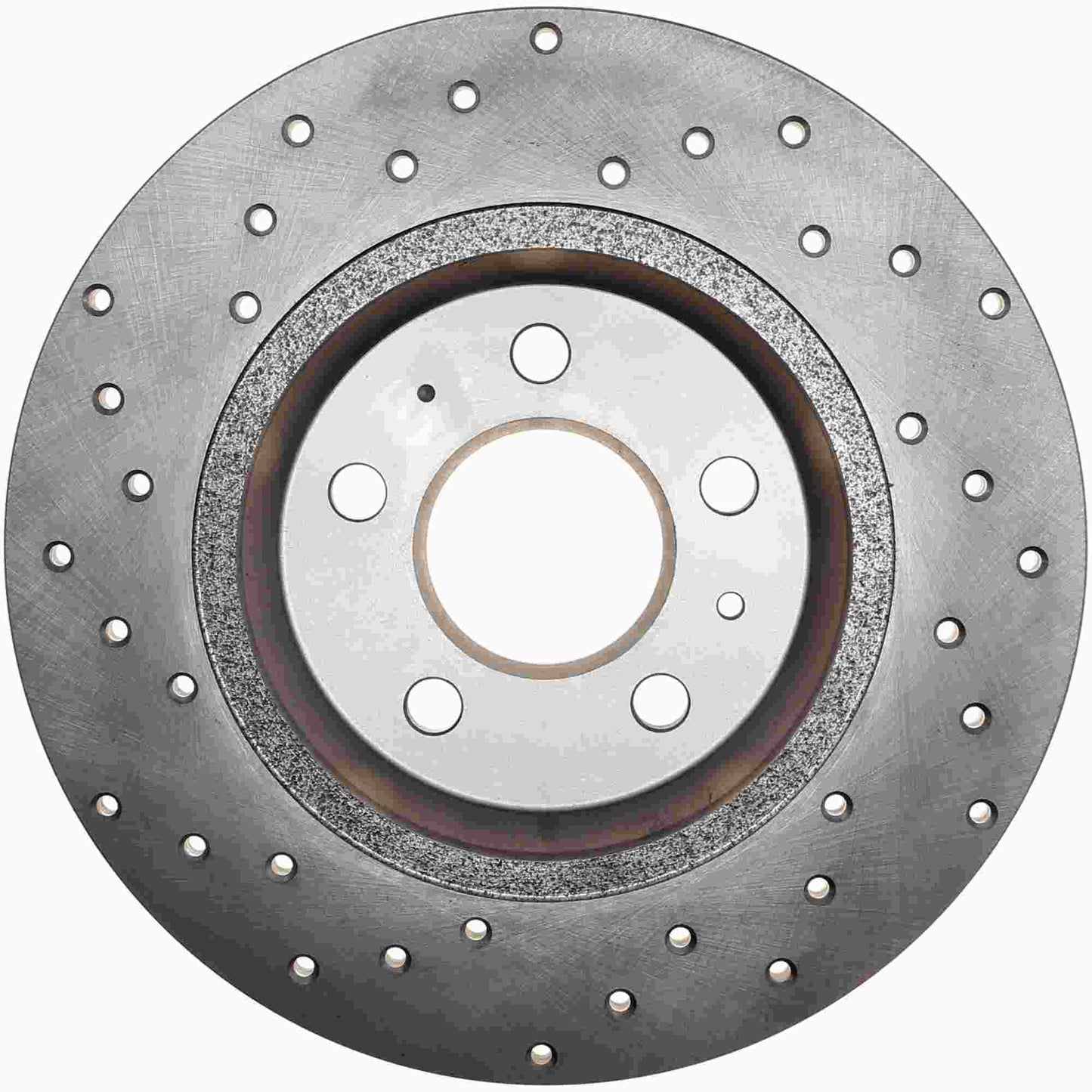 StopTech Sport Cryo Cross Drilled Brake Rotor; Rear Left