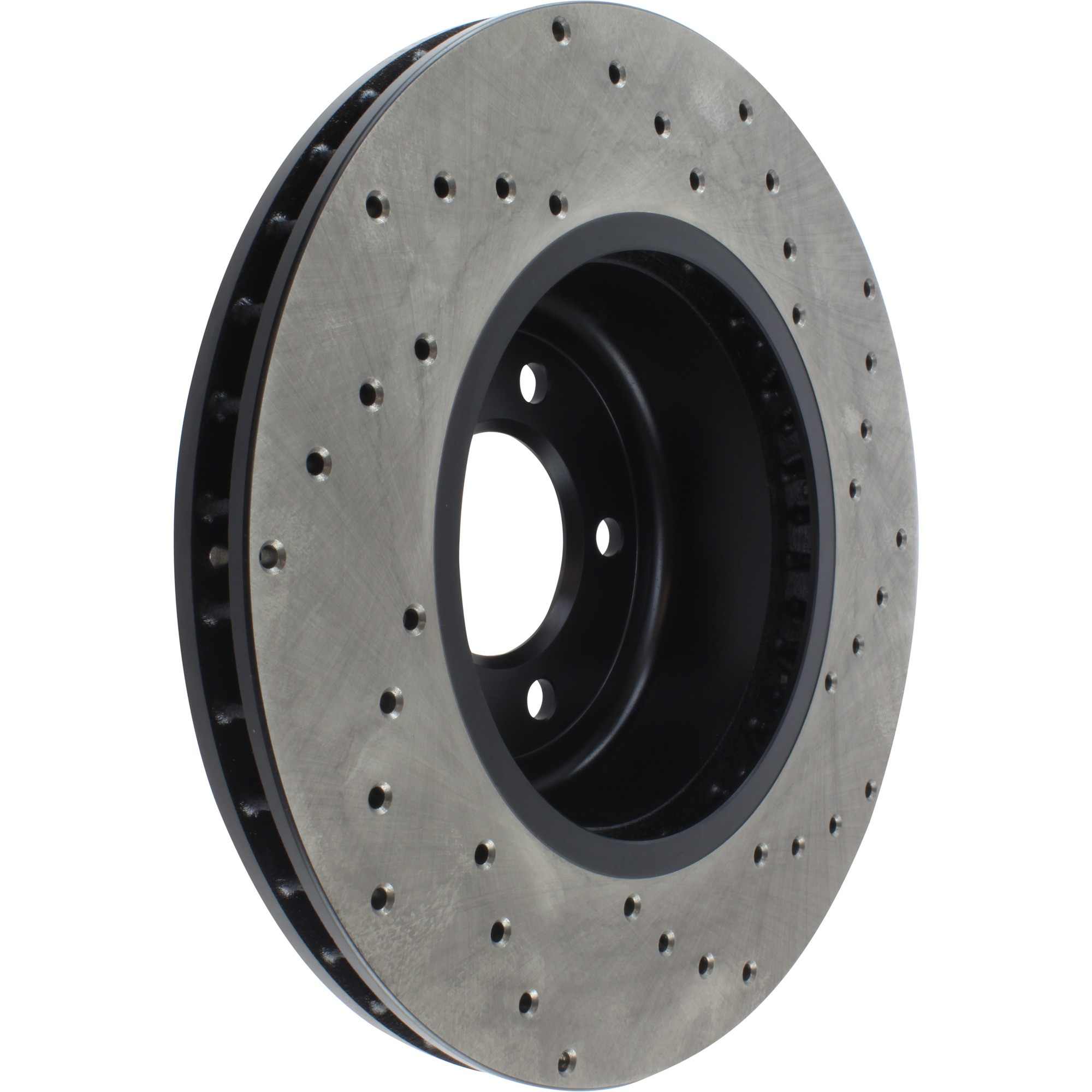 StopTech Sport Cryo Cross Drilled Brake Rotor; Front Left