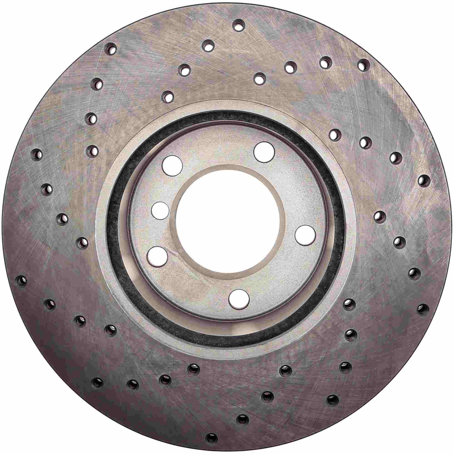 StopTech Sport Cryo Cross Drilled Brake Rotor; Front Right