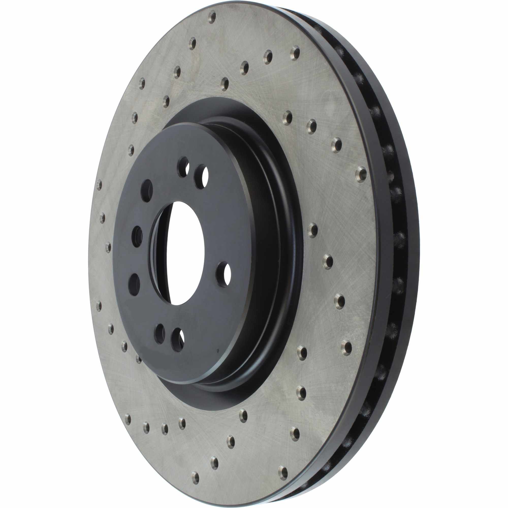 StopTech Sport Cryo Cross Drilled Brake Rotor; Front Left
