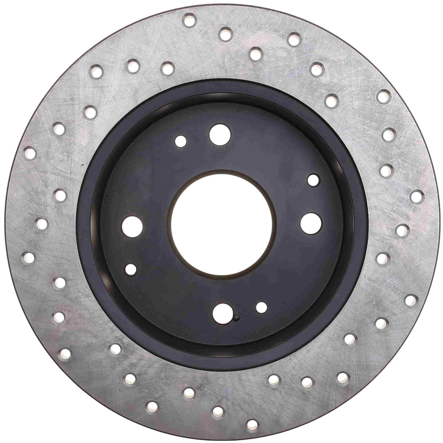 StopTech Sport Cryo Cross Drilled Brake Rotor; Front Left