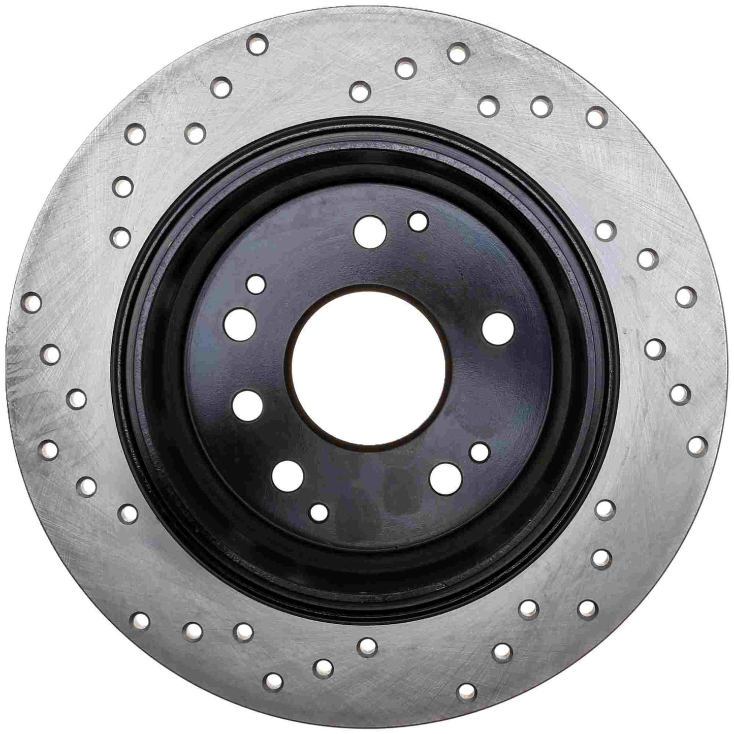StopTech Sport Cryo Cross Drilled Brake Rotor; Front Right