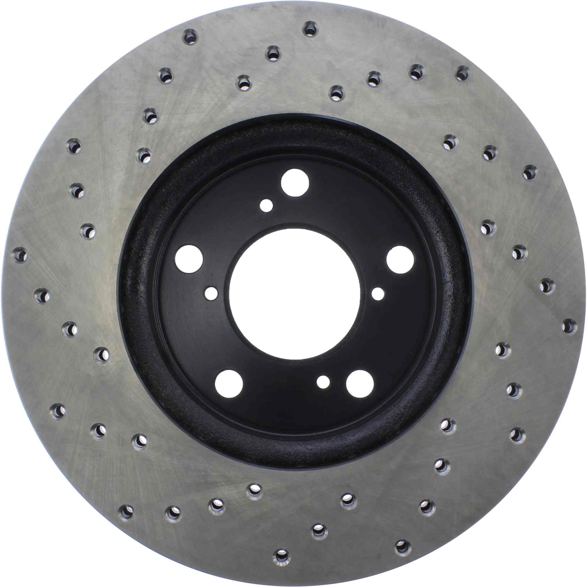 StopTech Sport Cross Drilled Brake Rotor Front Left 128.40064L