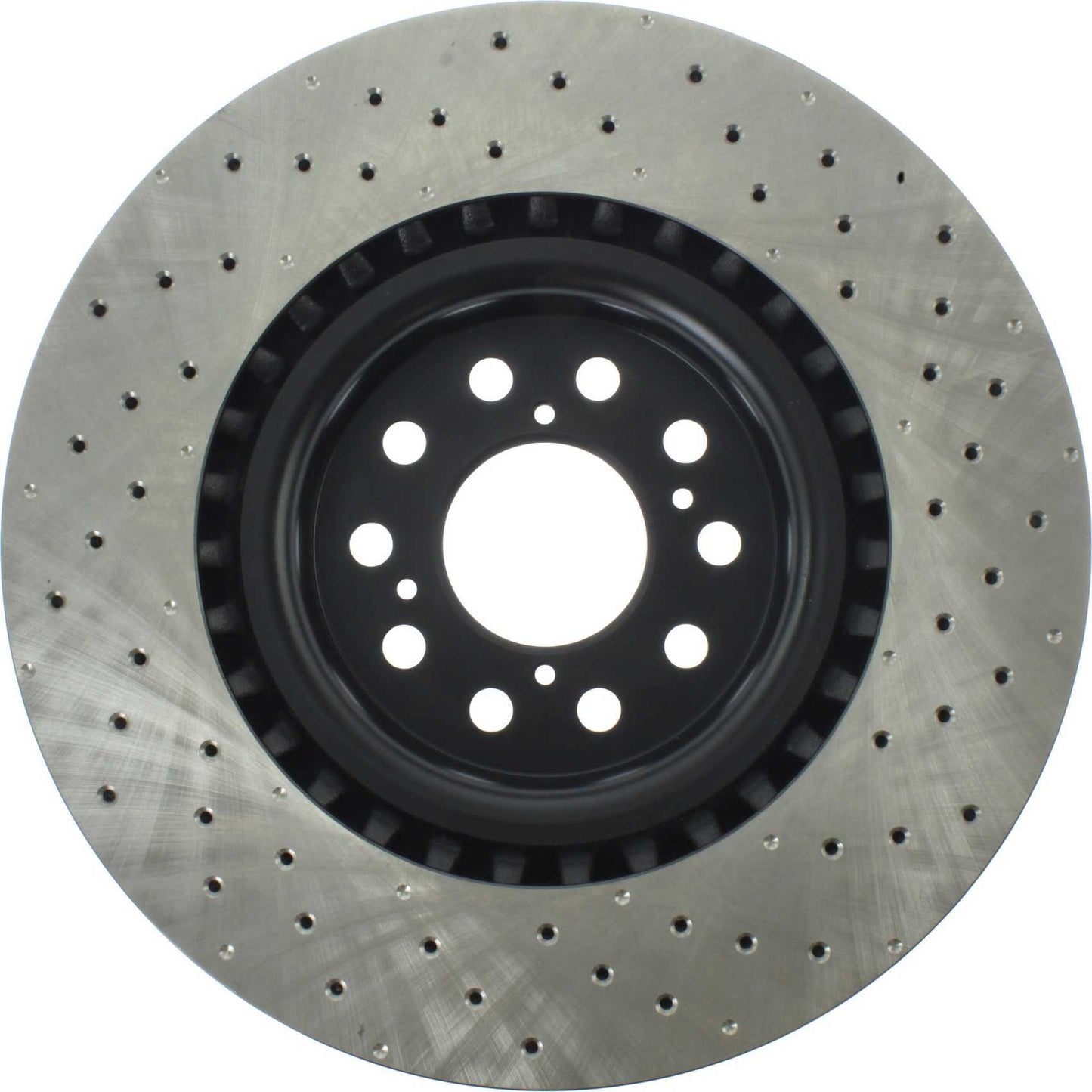 Centric Parts Disc Brake Rotor Premium OE Style Drilled with Electrocoating finish 128.40098