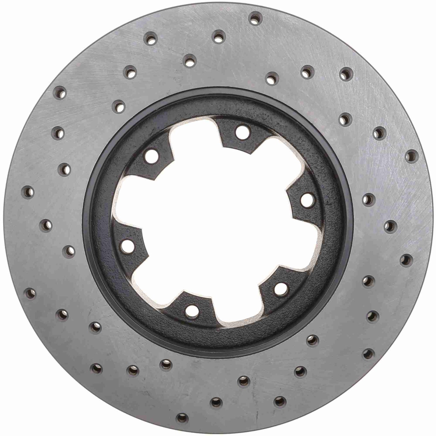 StopTech Sport Cryo Cross Drilled Brake Rotor; Front Left