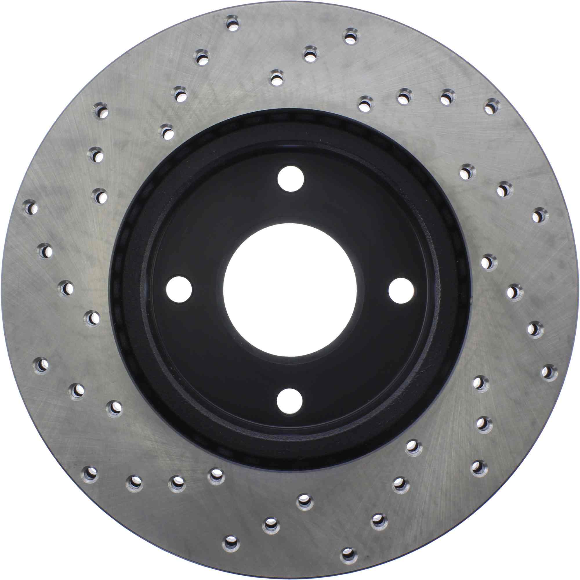 StopTech Sport Cross Drilled Brake Rotor Front Left 128.42091L