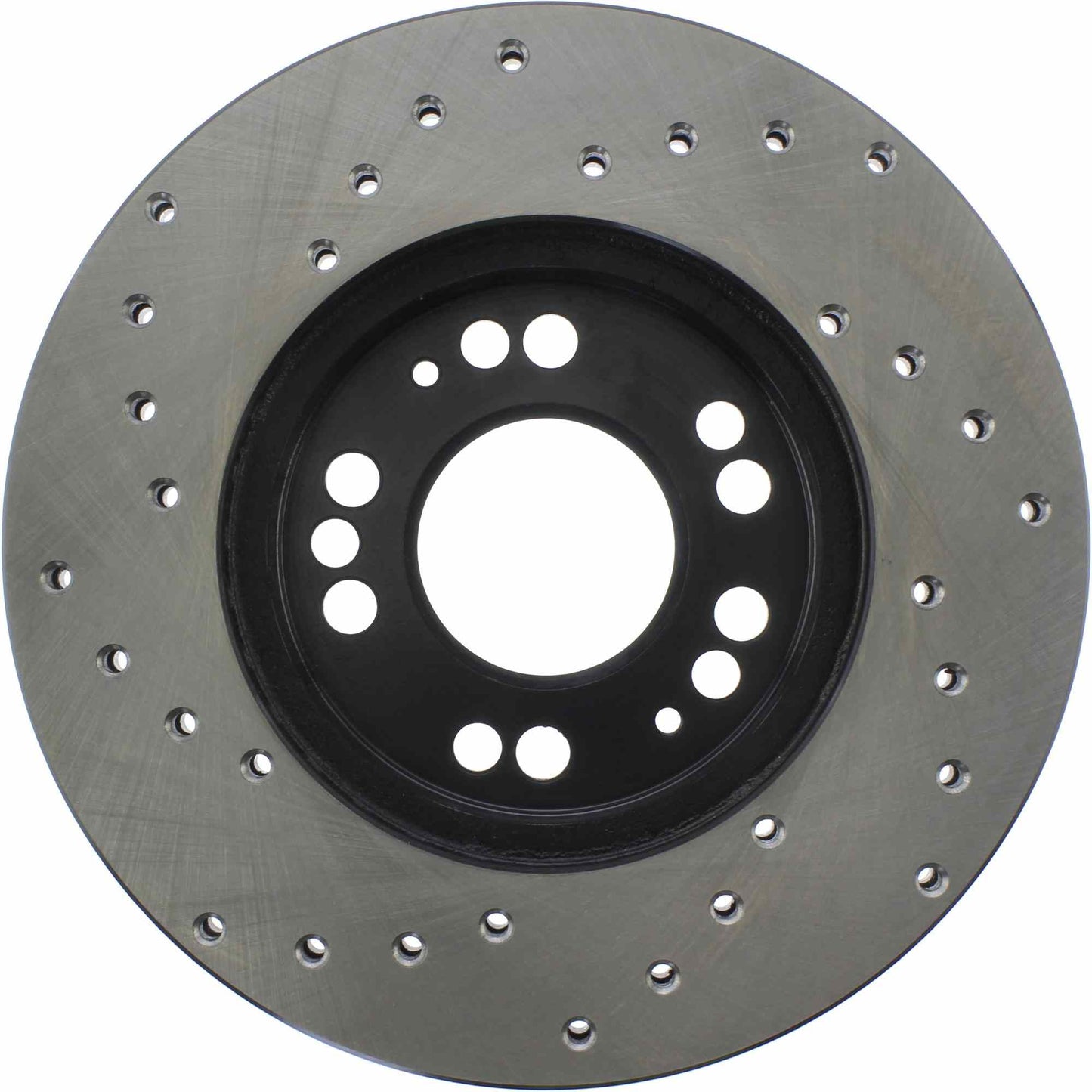 StopTech Sport Cryo Cross Drilled Brake Rotor; Front Left