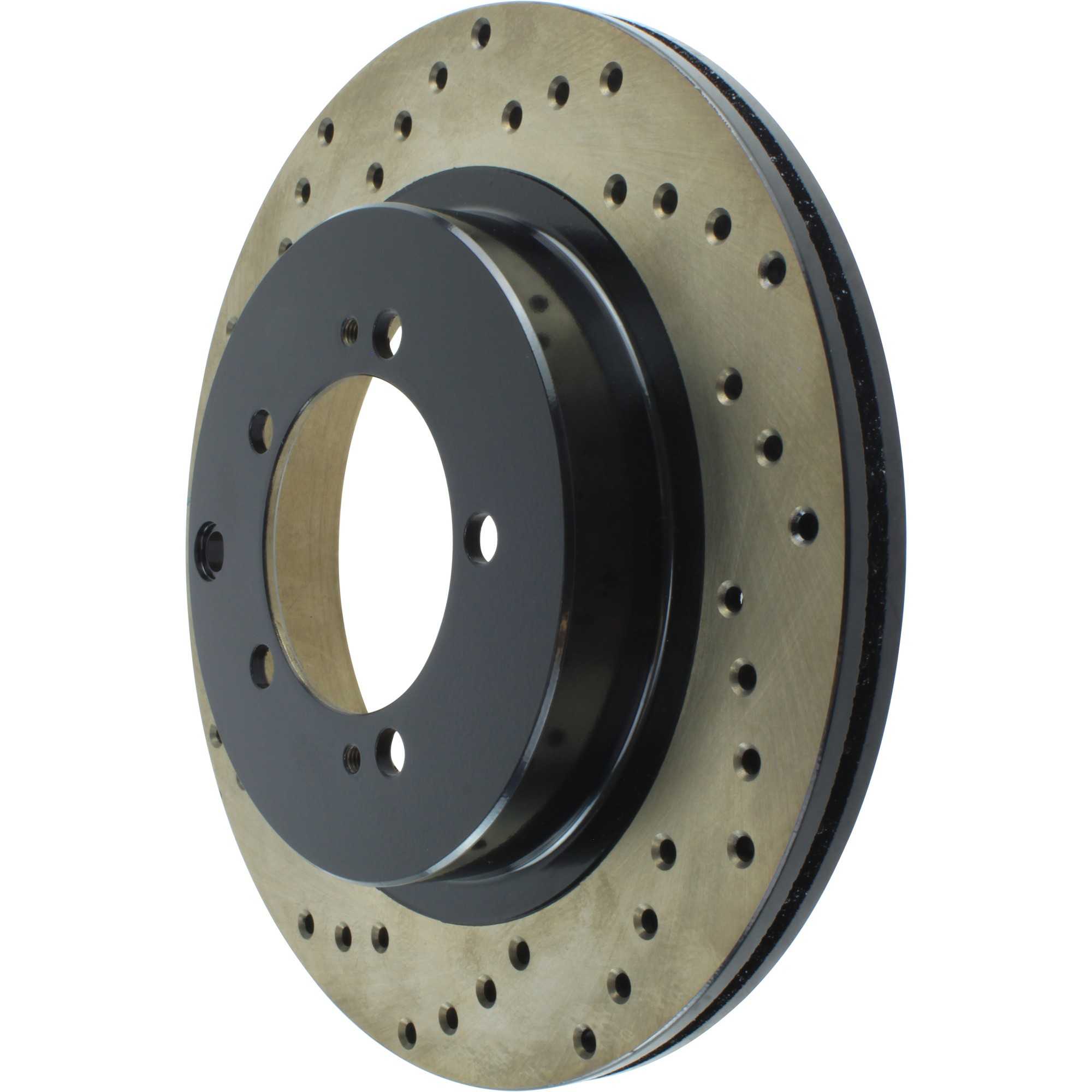 StopTech 6/93-99 Mitsubishi 3000GT-VR4 Drilled Right Rear Rotor 128.46053R