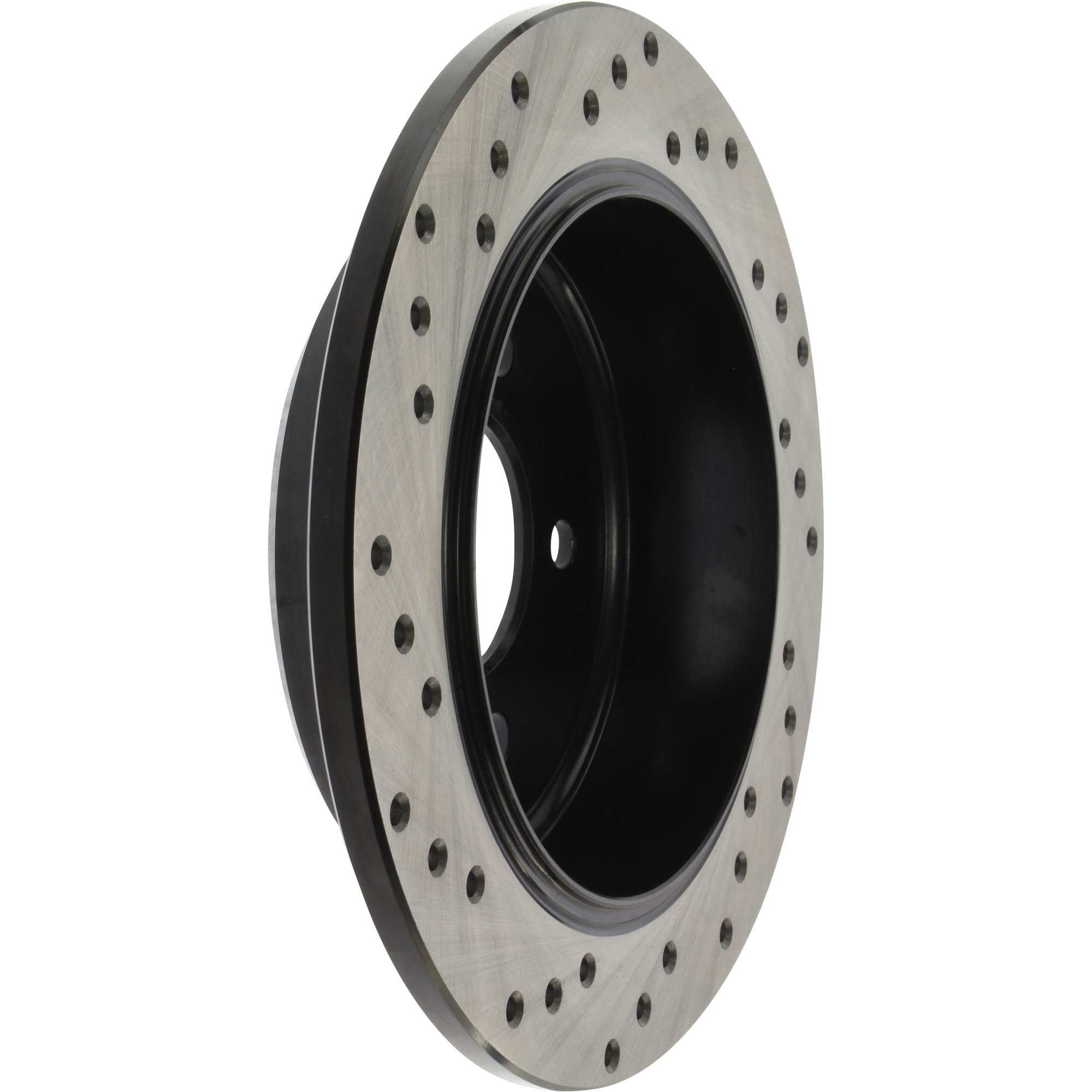 StopTech Sport Cryo Cross Drilled Brake Rotor; Rear Left