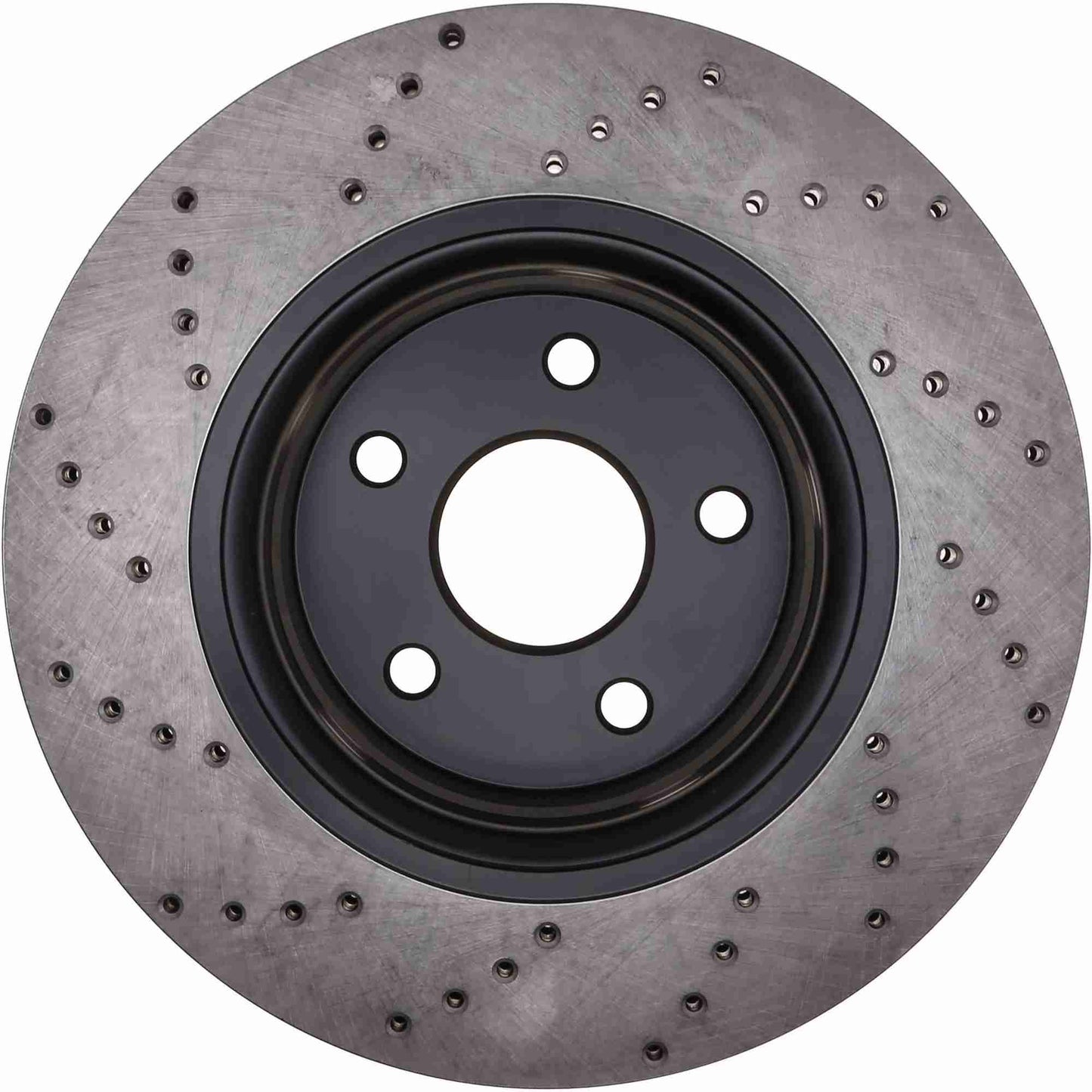 StopTech Sport Cryo Cross Drilled Brake Rotor; Front Left