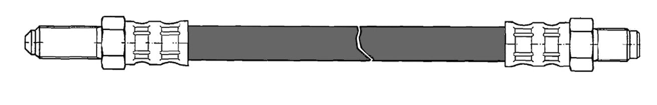 Centric Parts Brake Hydraulic Hose 150.38002