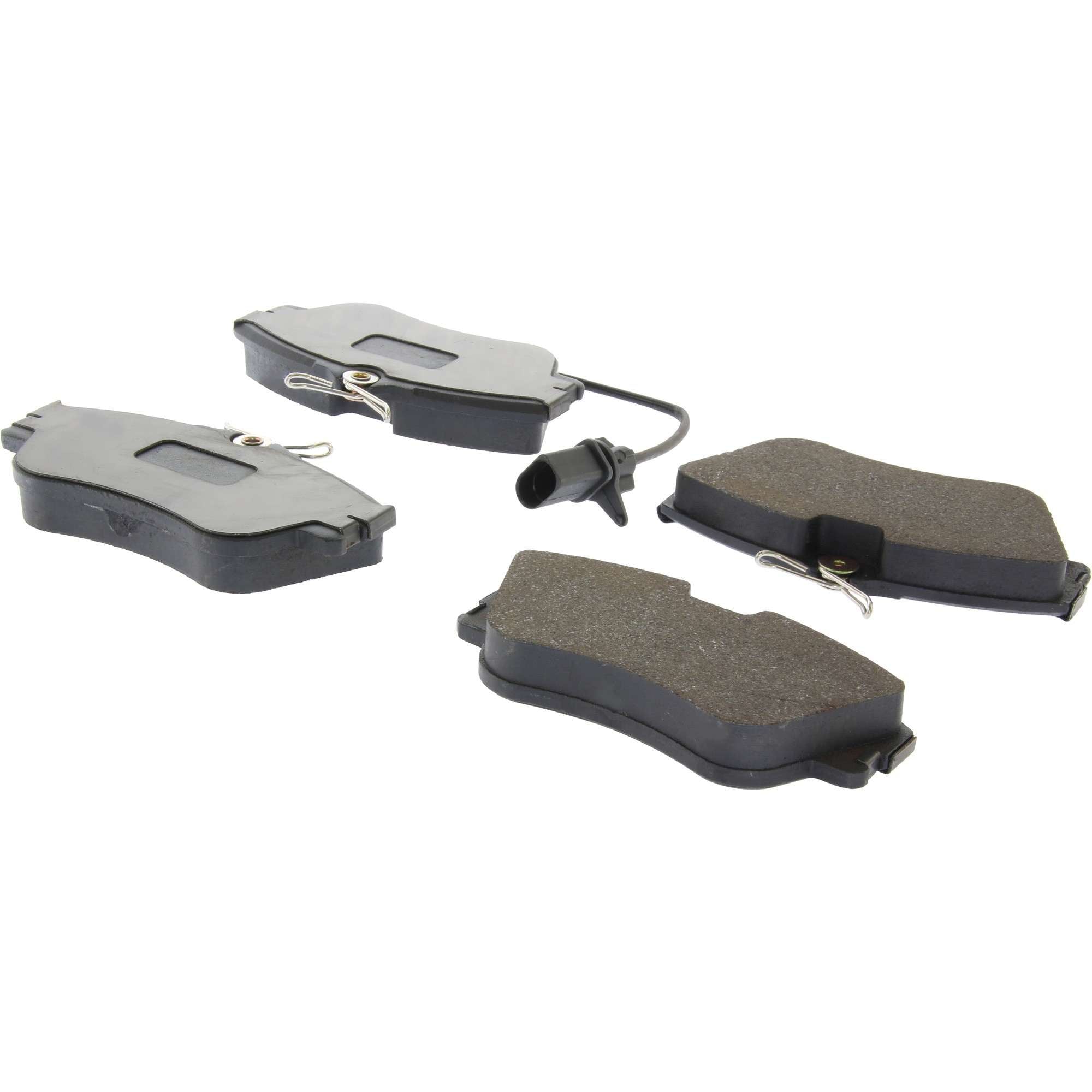 StopTech Premium Semi-Metallic Brake Pads with Shims and Hardware 300.06381