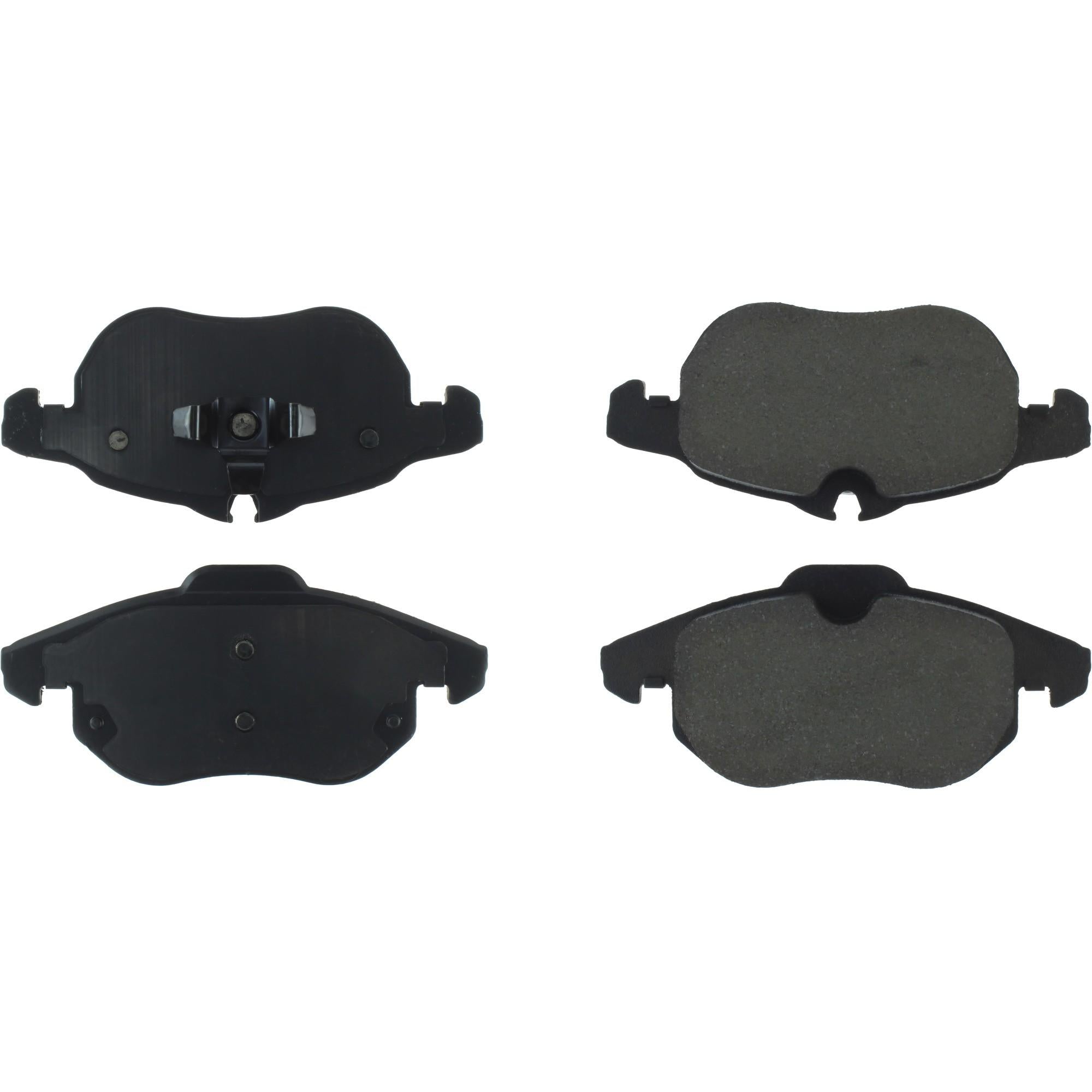 Centric Parts Premium Semi-Metallic Brake Pads with Shims and Hardware 300.09722