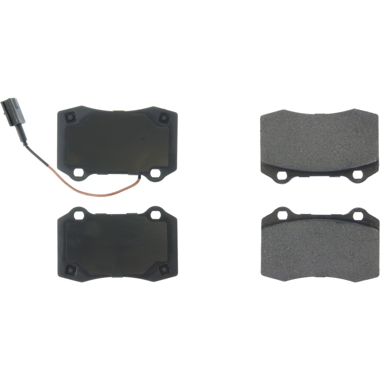Stoptech Centric 14-17 Maserati Ghibli Rear Premium Semi-Metallic Brake Pads 300.10532