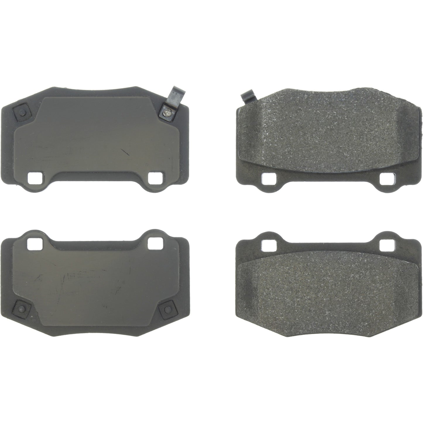 Stoptech Centric 15-19 Ford Mustang Premium Semi-Metallic Brake Pads w/ Hardware - Rear 300.18540