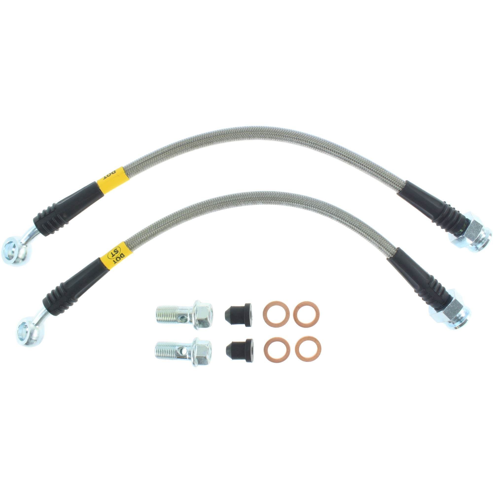StopTech 03-07 Hummer H2 Stainless Steel Rear Brake Lines 950.66503