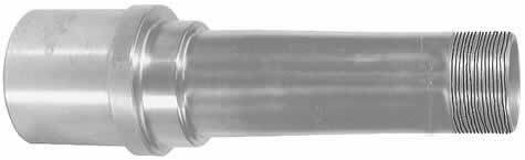 Coleman Machine Spindle Snout G.N. 1 Degree Camber Right Differentials and Rear-End Components Axle Housing Ends main image