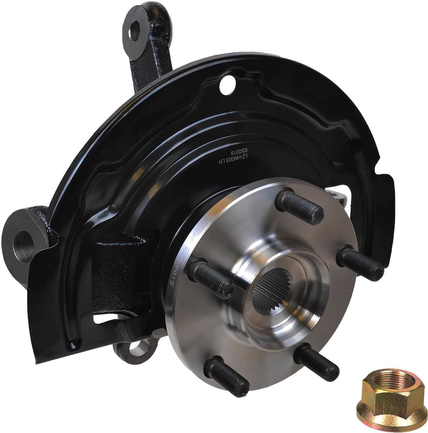SKF Axle Bearing and Hub Assembly BR935014LK
