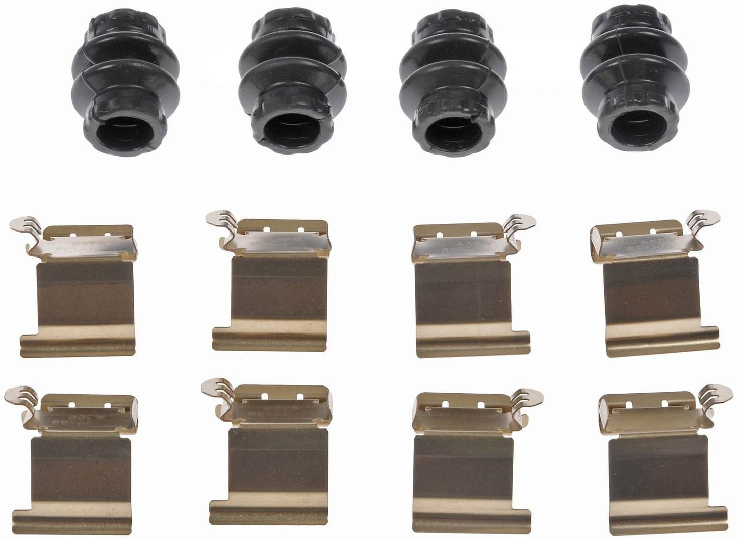 Dorman Disc Brake Hardware Kit with OEM Design for 2016-12 Chrysler Dodge; 2018-17 Ford; 2014 Mercedes-Benz; 2014-13 Ram HW6161