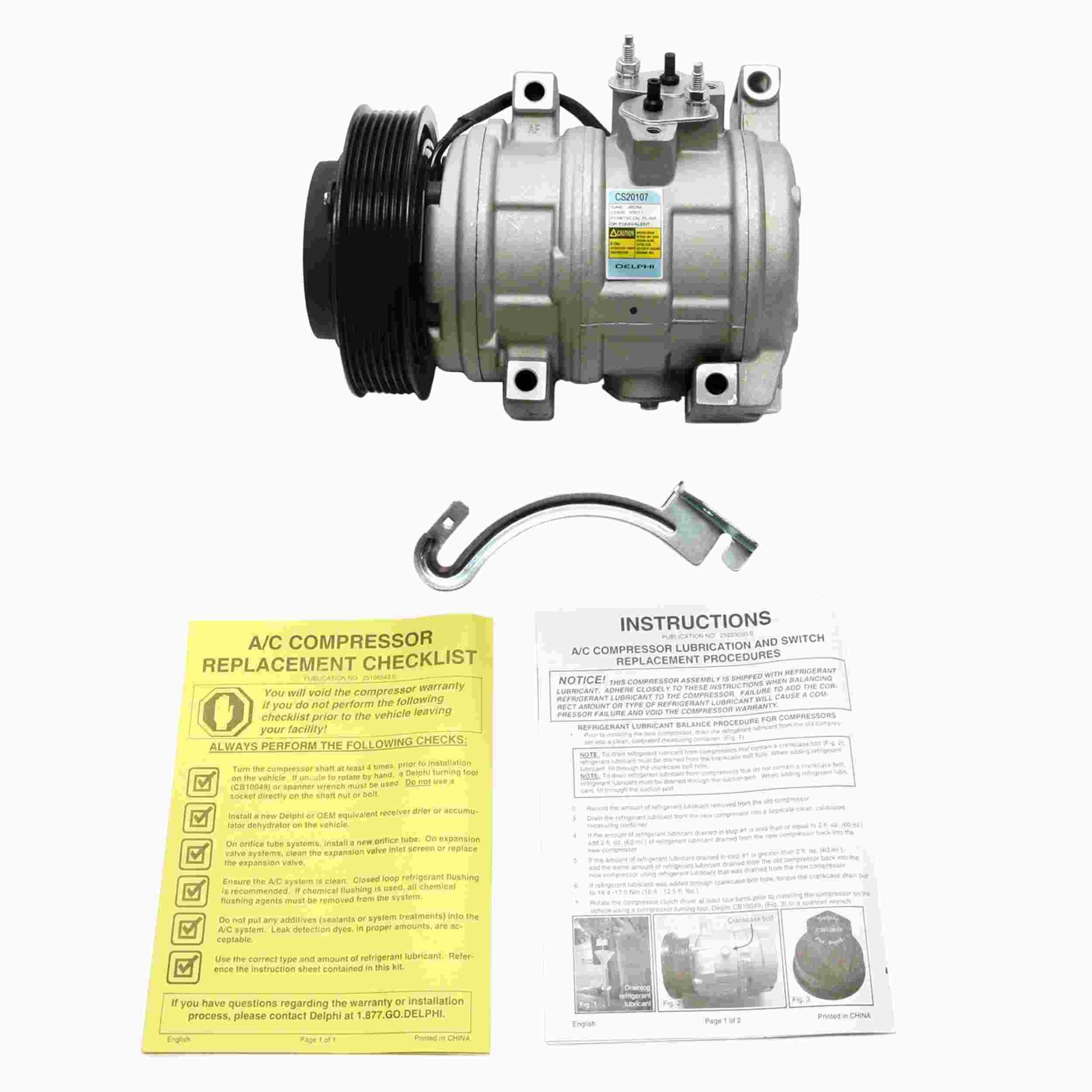 Delphi A/C Compressor CS20107