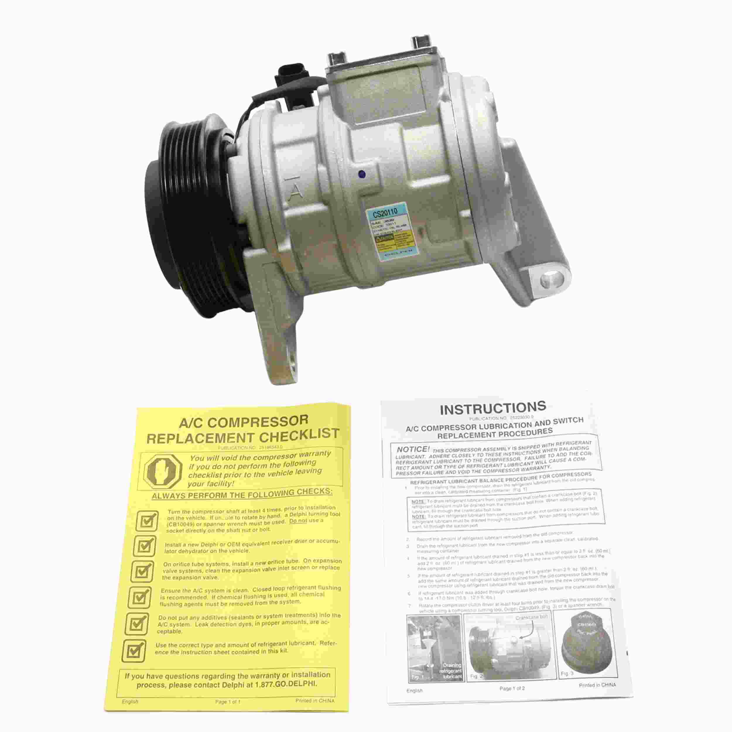 Delphi A/C Compressor CS20110