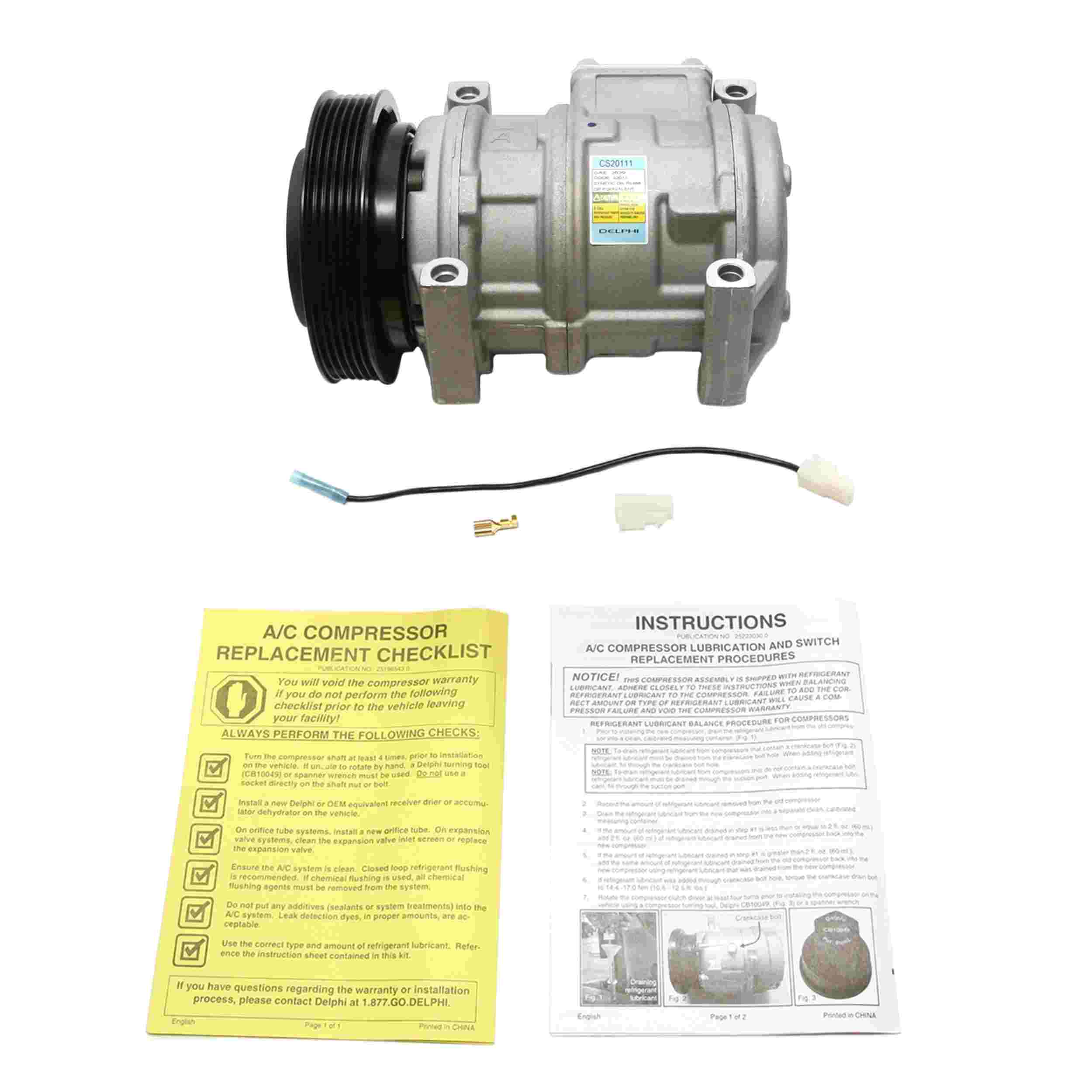 Delphi A/C Compressor CS20111