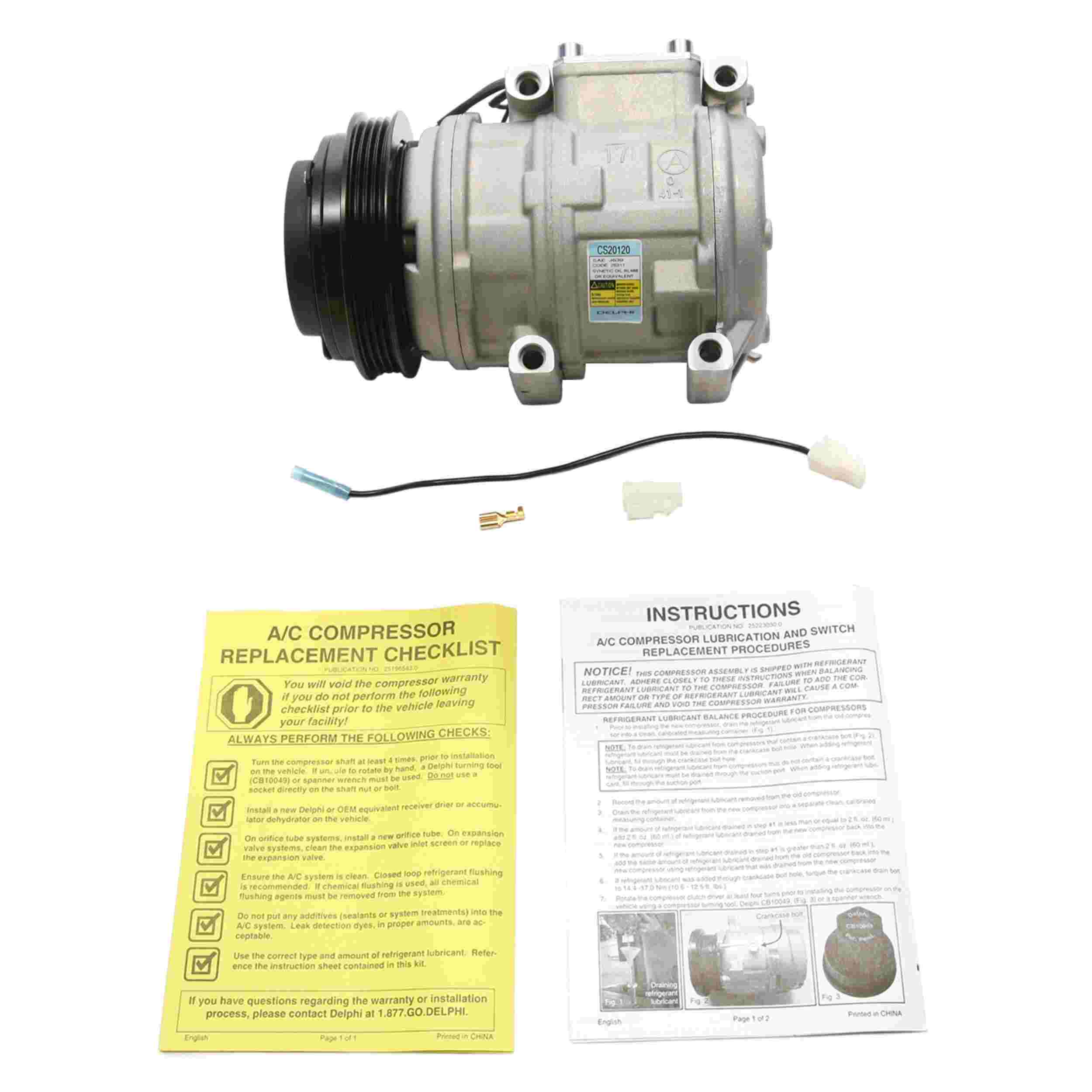 Delphi A/C Compressor CS20120
