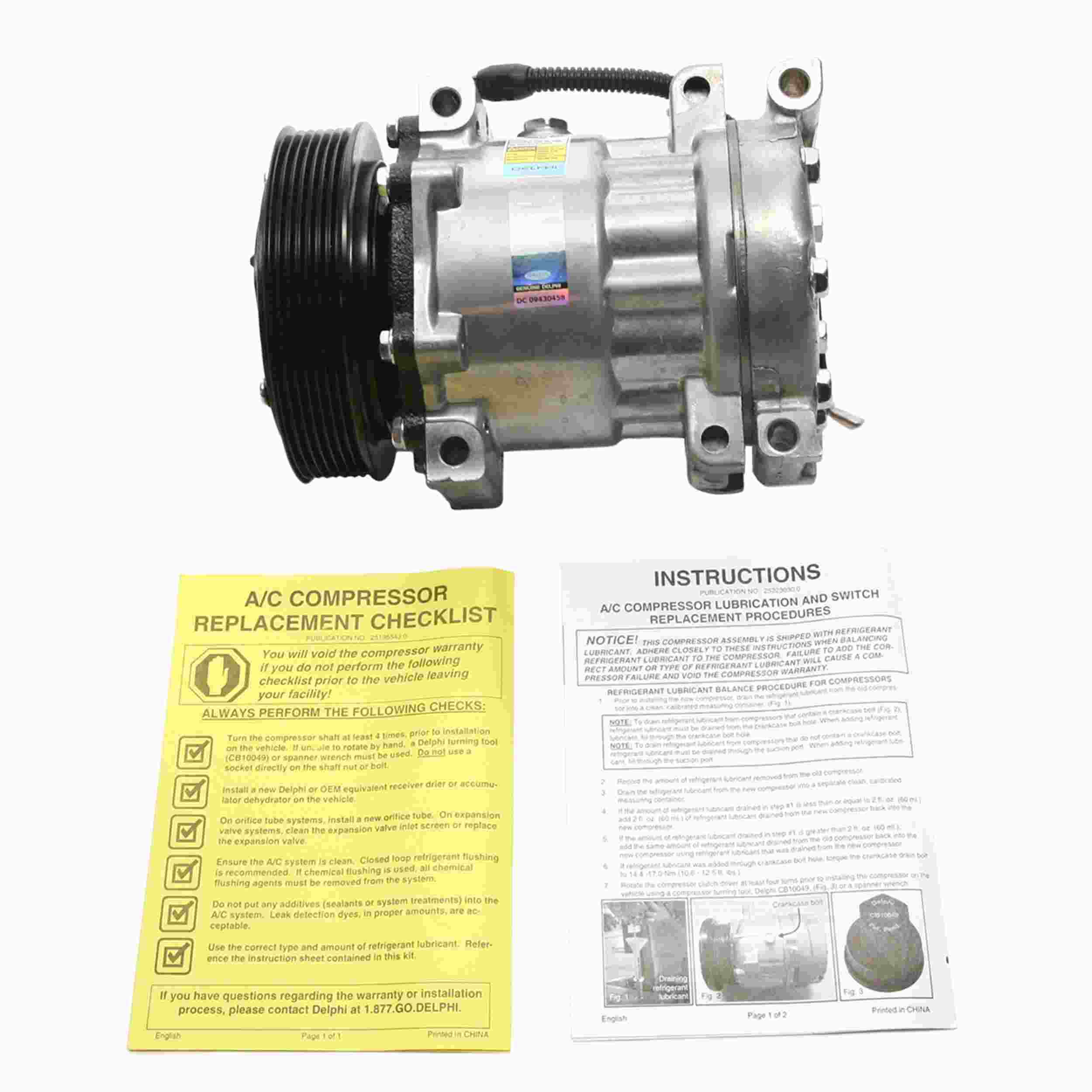 Delphi A/C Compressor CS20143