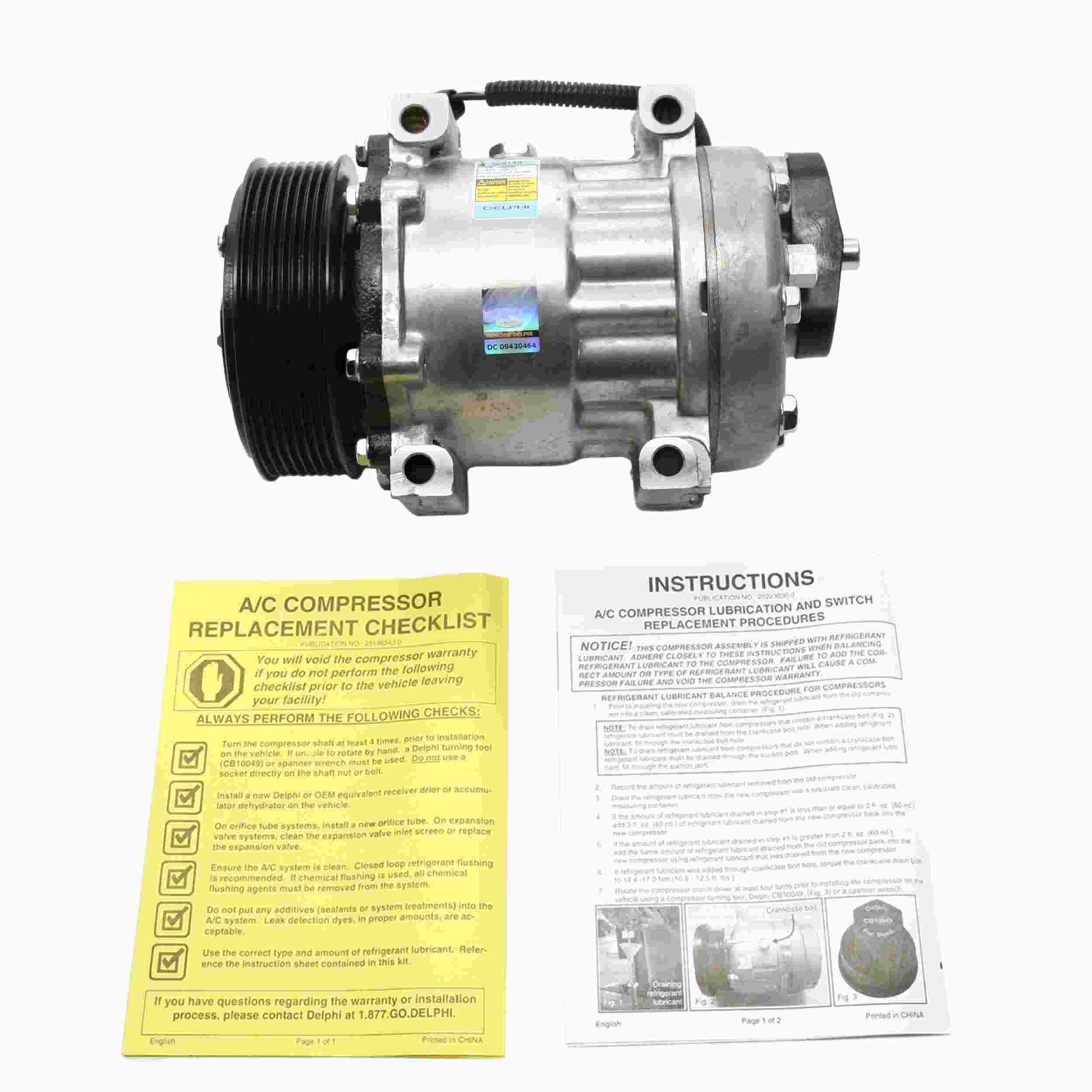 Delphi A/C Compressor CS20148