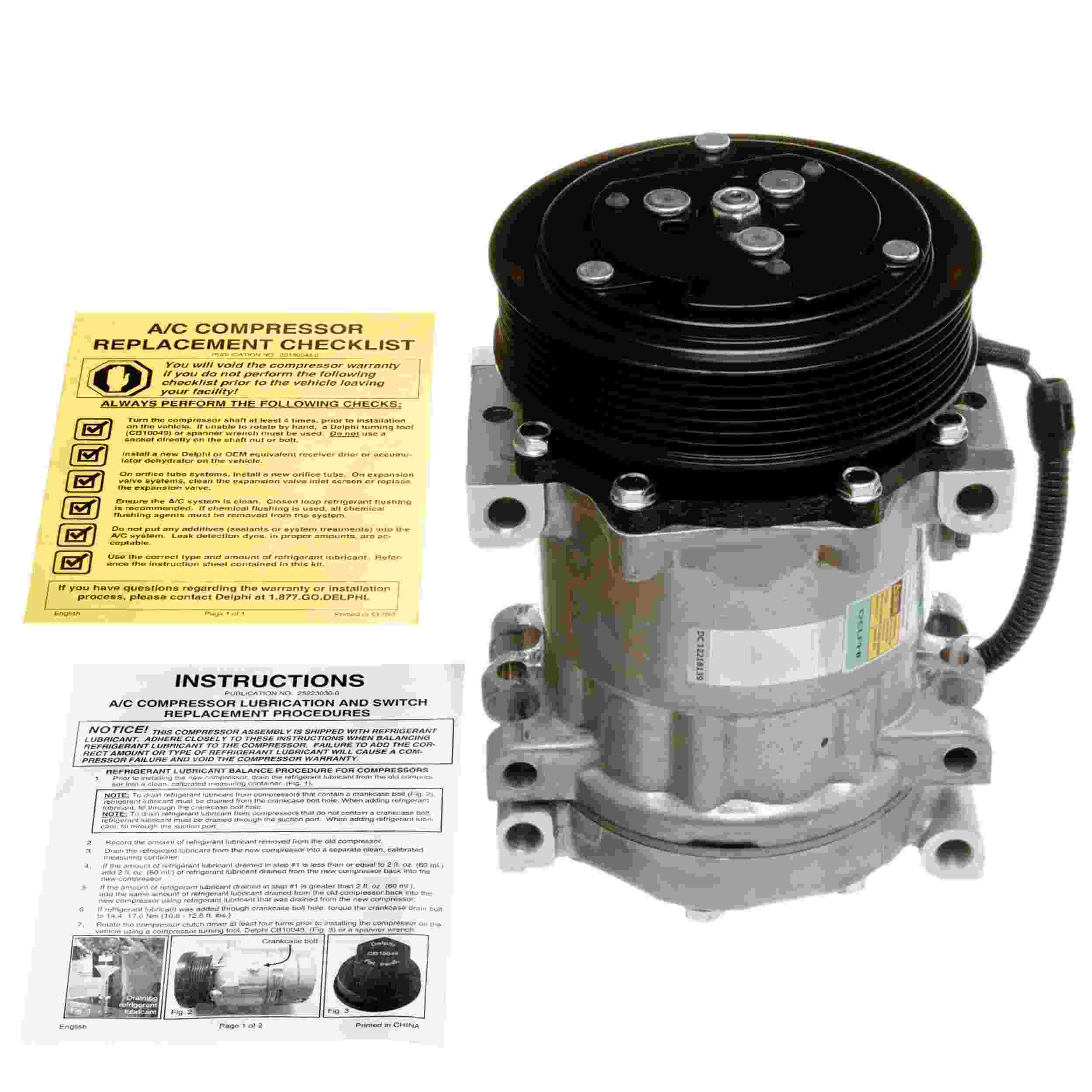 Delphi A/C Compressor CS20149