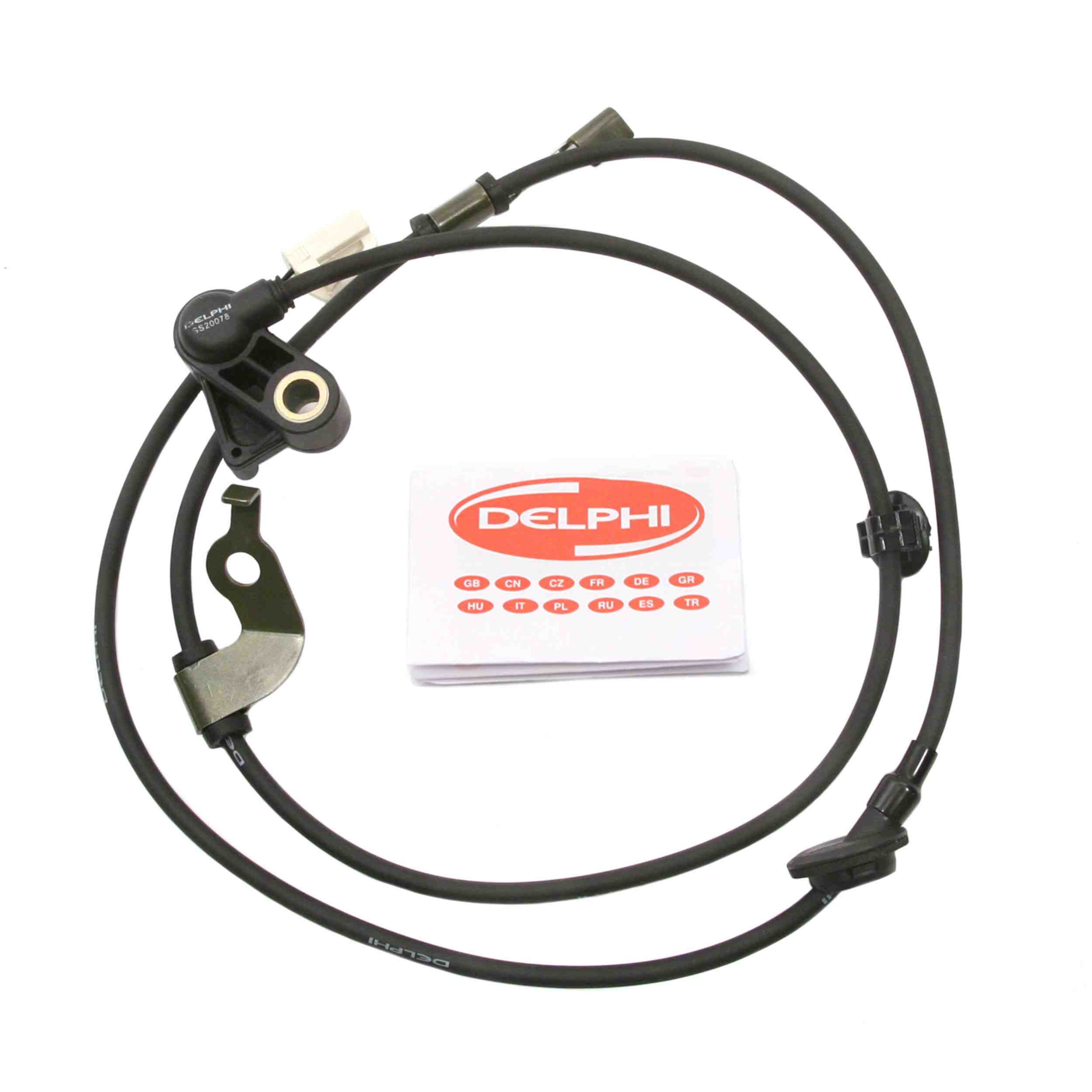 Delphi ABS Wheel Speed Sensor top view frsport SS20078
