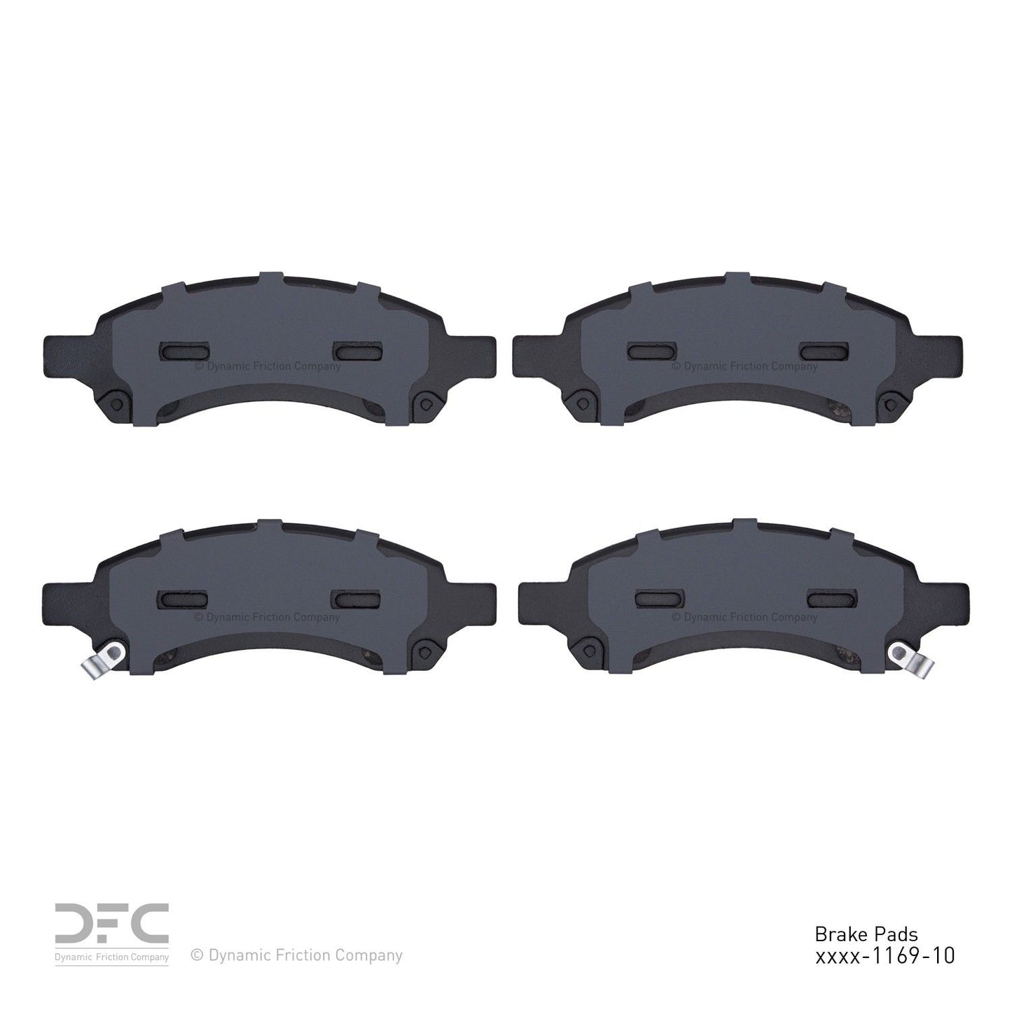 Dynamic Friction Company Disc Brake Pad Set 1310-1169-10