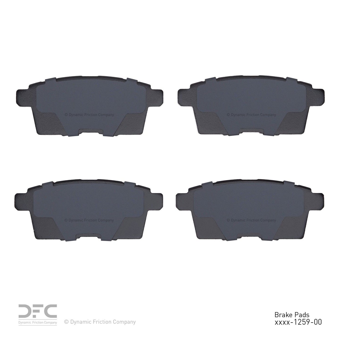 Dynamic Friction Company Disc Brake Pad Set 1310-1259-00