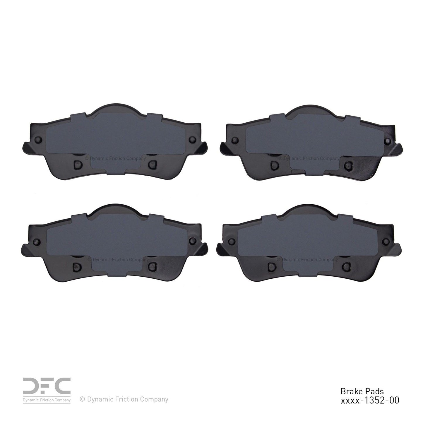 Dynamic Friction Company Disc Brake Pad Set 1310-1352-00