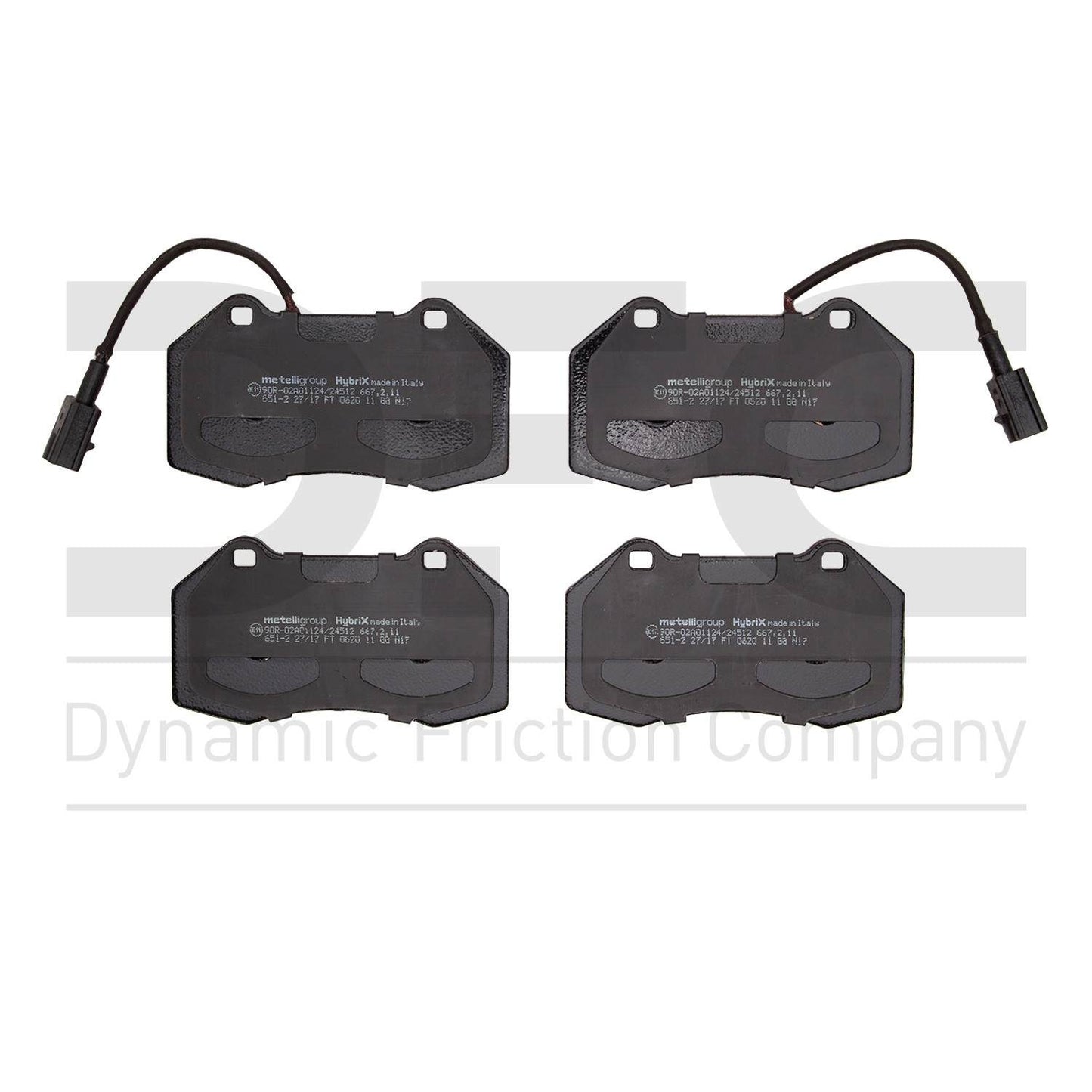 Dynamic Friction Company Disc Brake Pad Set 1310-1379-10