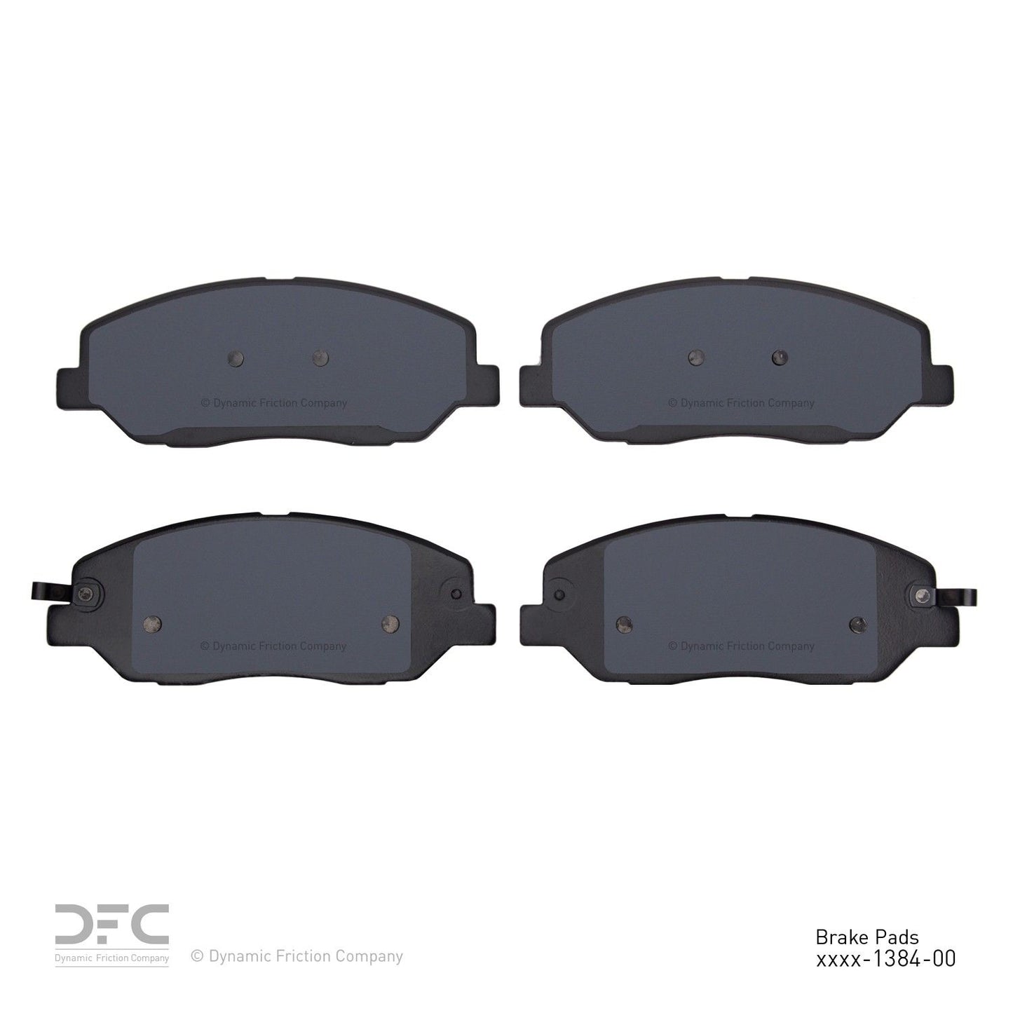 Dynamic Friction Company Disc Brake Pad Set 1310-1384-00